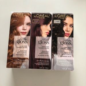 L’Oréal Le Color Gloss bundle.. NEW
